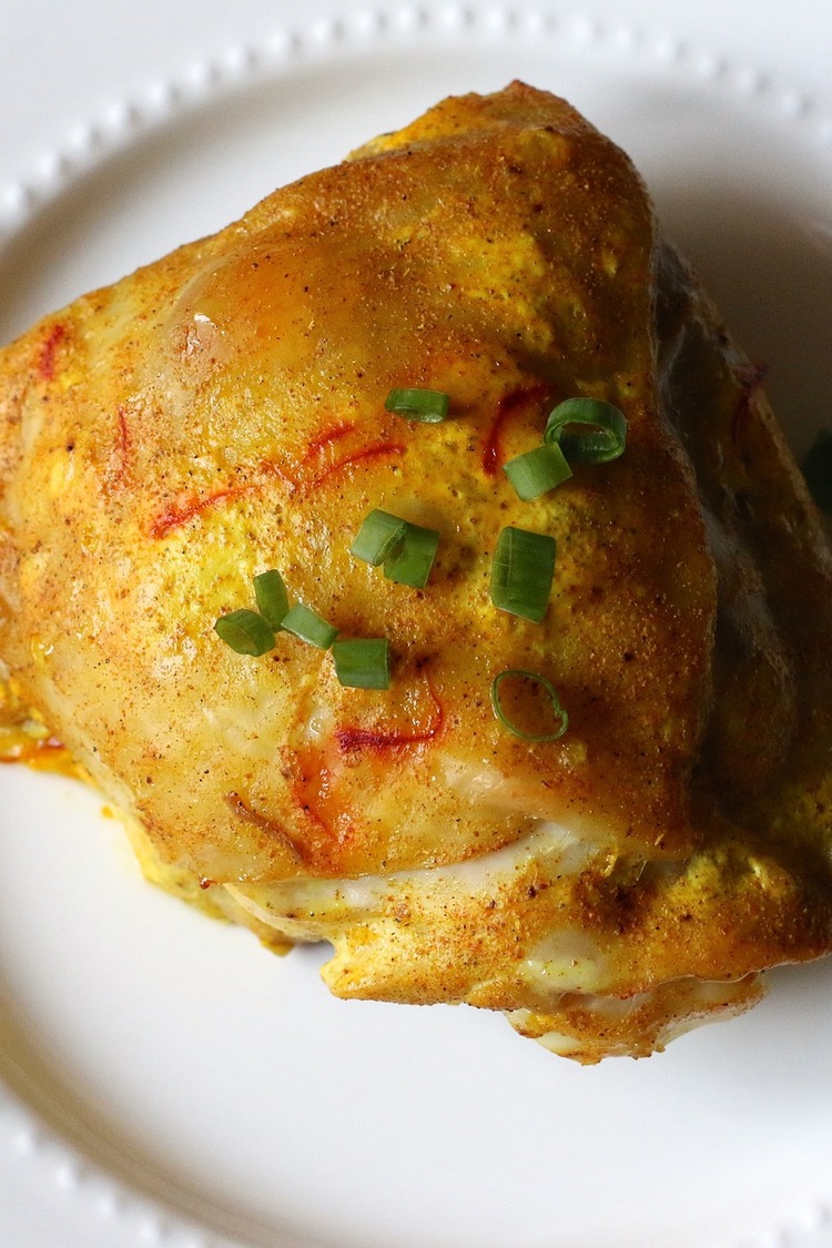 Curry Roasted Chicken Thighs - Chicken Recipe