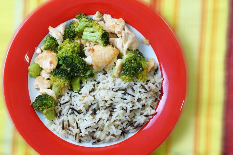 Chicken Recipe - Sous Vide Chicken with Rice and Broccoli